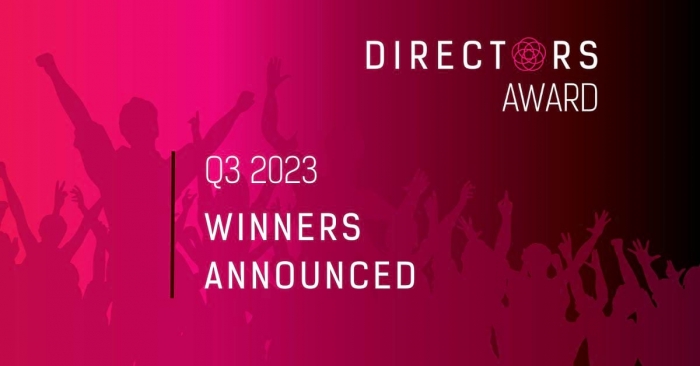 Q3 2023 Directors Awards Announced!