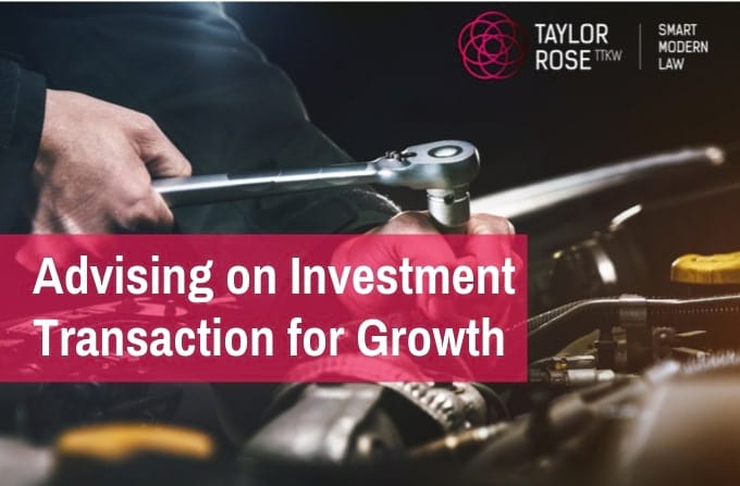 Taylor Rose TTKW Advises on investment transaction for expanding Peterborough business